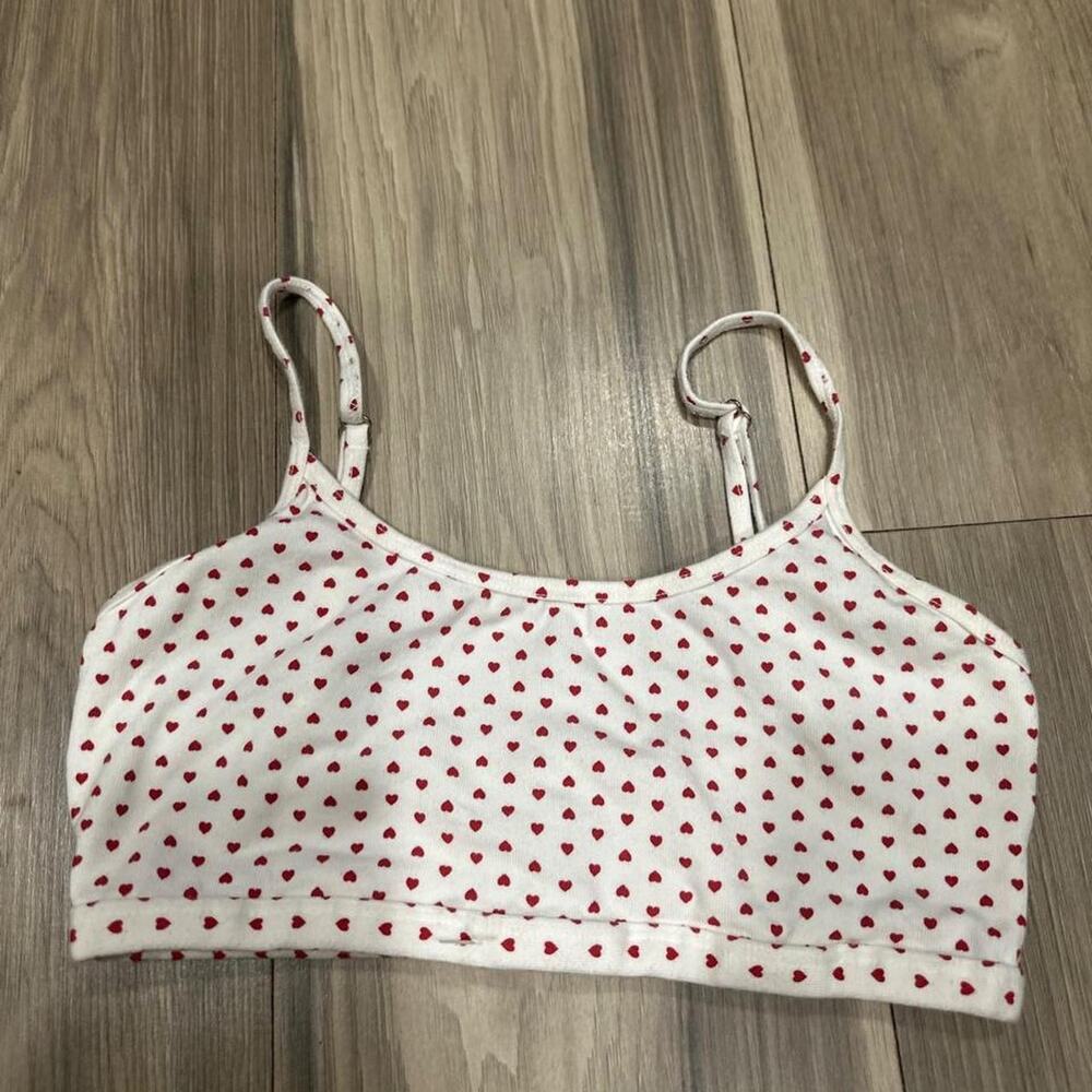 Brandy melville white bra with